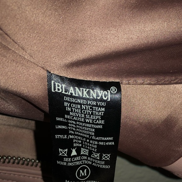 BLANKNYC Faux Leather Moto Jacket - Picture 7 of 14